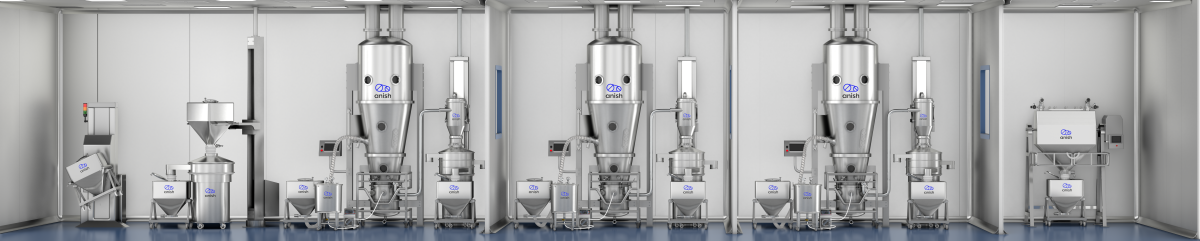 anish pellet coating line - Anish Pharma