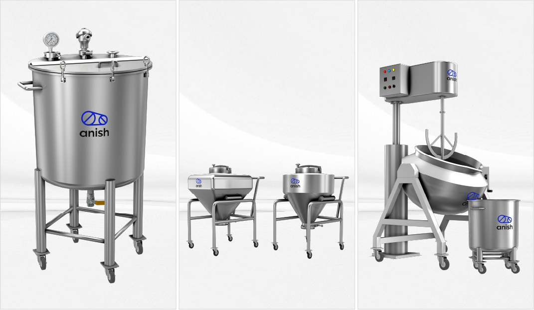 anish process tanks and ipc bins - Anish Pharma